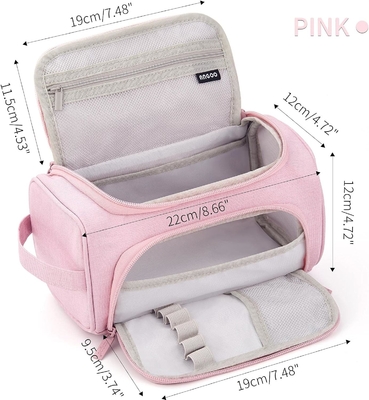 HVOMO CASE de lápiz de gran capacidad de gran almacenamiento bolso marcador de bolígrafo de viaje simple bolso de papelería escuela universidad