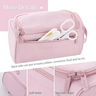 HVOMO CASE de lápiz de gran capacidad de gran almacenamiento bolso marcador de bolígrafo de viaje simple bolso de papelería escuela universidad