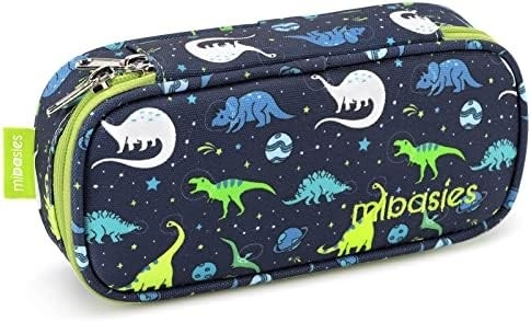 MiBASY Casilla de lápiz para niños y niñas Bolsa de bolígrafo de bolígrafo de arco iris suave (Arco iris 1)
