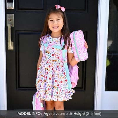 MiBASY Casilla de lápiz para niños y niñas Bolsa de bolígrafo de bolígrafo de arco iris suave (Arco iris 1)
