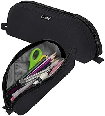 Gloppie Cute Casilla de lápiz Kawaii Bolso de lápiz Casilla de lápiz pequeño bolsas de lápiz sencillo con bolso de cremallera Casilla de lápiz de autobús
