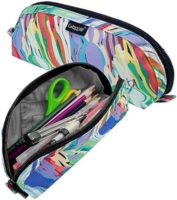 Gloppie Cute Casilla de lápiz Kawaii Bolso de lápiz Casilla de lápiz pequeño bolsas de lápiz sencillo con bolso de cremallera Casilla de lápiz de autobús