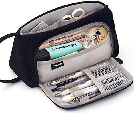 EASTHILL Casco de lápiz de gran capacidad Bolso de bolígrafo de bolígrafo de bolígrafo de bolígrafo de bolígrafo de bolígrafo simple Escuela organizador de oficina de la universidad para adolescentes