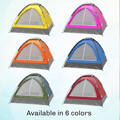 Tenda de cúpula para 2 personas ️ refugio fácil de configurar con mosca de lluvia y bolsa de transporte para acampar, playa, mochilería, senderismo,