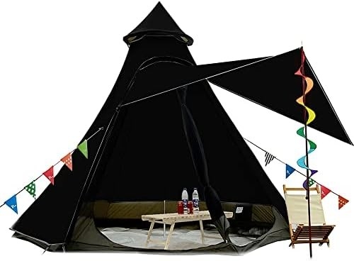 12'x10'x8'Dome Camping Tent 5-6 Persona 4 Temporada Dobles capas impermeables Anti-UV Ventoso Tiendas de campaña familiar al aire libre