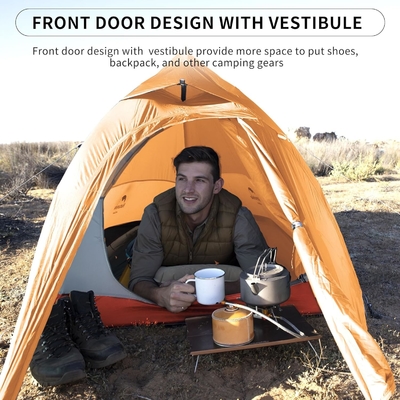 Naturehike Cloud-Up 1 persona tienda de campaña de mochila ligera tienda de campaña para un hombre, impermeable ultraligera de una sola persona tienda de campaña, hacer