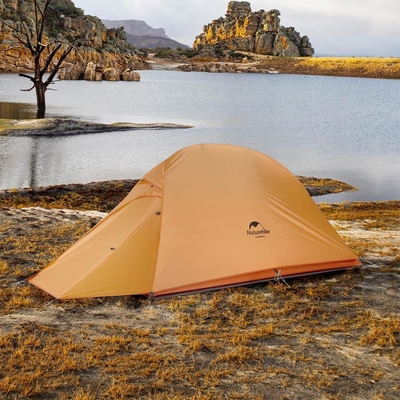 Naturehike Cloud-Up 1 persona tienda de campaña de mochila ligera tienda de campaña para un hombre, impermeable ultraligera de una sola persona tienda de campaña, hacer