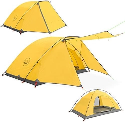 KAZOO 2/4 persona tienda de campamento al aire libre impermeable para la familia grandes tiendas de campaña 2/4 personas fácil de configurar tienda de campaña con porche doble capa