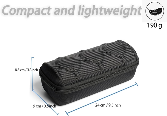 3 rollo de maleta de viaje de reloj, Hard relojería cargar caja de rollo de relojería caja de almacenamiento de pantalla con almohadas de espuma suave ajustado a todos los tamaños