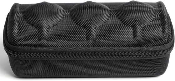 3 rollo de maleta de viaje de reloj, Hard relojería cargar caja de rollo de relojería caja de almacenamiento de pantalla con almohadas de espuma suave ajustado a todos los tamaños