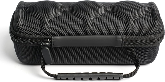 3 rollo de maleta de viaje de reloj, Hard relojería cargar caja de rollo de relojería caja de almacenamiento de pantalla con almohadas de espuma suave ajustado a todos los tamaños