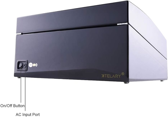 Vendedor de relojes, XTELARY Luxury 4 Vendedores de relojes con motor para relojes automáticos caja fuerte y caja de pantalla de madera caja de almacenamiento 8 + 9