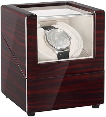 Chiyoda Winder para relojes automáticos de madera sólida con motores Mabuchi