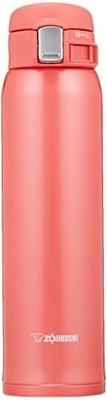 Zojirushi SM-SA60BA Taza aislada al vacío de acero inoxidable, 1 conteo (envasado de 1), negro, 20 onzas
