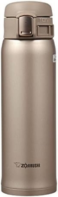 Zojirushi SM-SA60BA Taza aislada al vacío de acero inoxidable, 1 conteo (envasado de 1), negro, 20 onzas