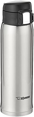 Zojirushi SM-SA60BA Taza aislada al vacío de acero inoxidable, 1 conteo (envasado de 1), negro, 20 onzas