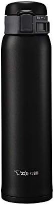 Zojirushi SM-SA60BA Taza aislada al vacío de acero inoxidable, 1 conteo (envasado de 1), negro, 20 onzas