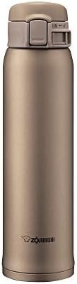 Zojirushi SM-SA60BA Taza aislada al vacío de acero inoxidable, 1 conteo (envasado de 1), negro, 20 onzas