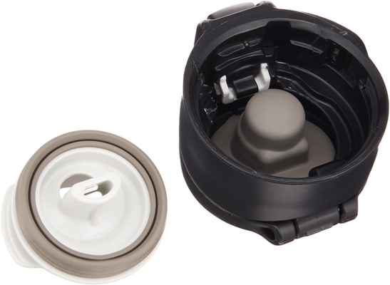 Zojirushi SM-SA60BA Taza aislada al vacío de acero inoxidable, 1 conteo (envasado de 1), negro, 20 onzas