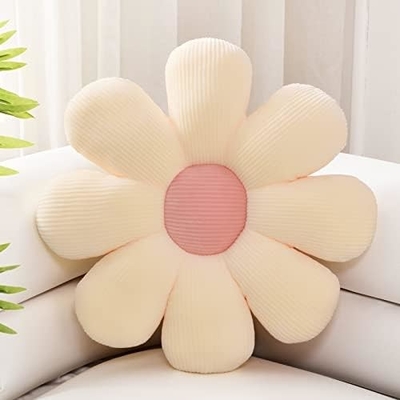 almohada de flores, almohada en forma de flor, decoración de Navidad, almohada de piso de flores, cojín de asiento, decoración de habitación linda y peluche