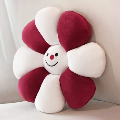 almohada de flores, almohada en forma de flor, decoración de Navidad, almohada de piso de flores, cojín de asiento, decoración de habitación linda y peluche