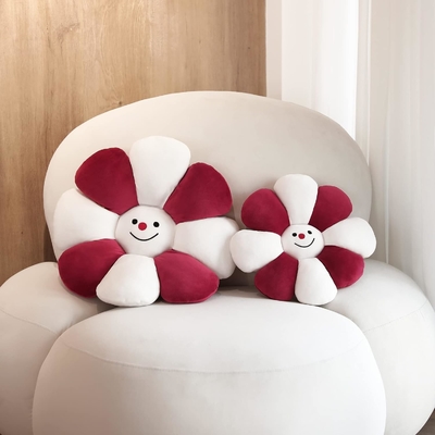 almohada de flores, almohada en forma de flor, decoración de Navidad, almohada de piso de flores, cojín de asiento, decoración de habitación linda y peluche