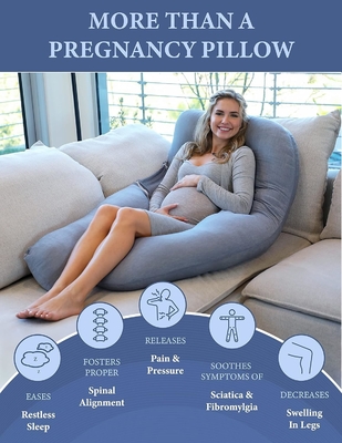 Almohadas de embarazo de Farmedoc, Almohada de cuerpo entero en forma de U