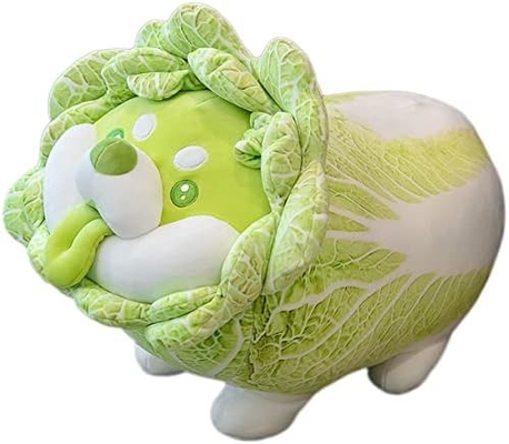 Shiba Inu almohada de peluche animal relleno lindo juguete de peluche animé chorreante Corgi Plushie Fluffy Kawaii almohada de abrazo suave