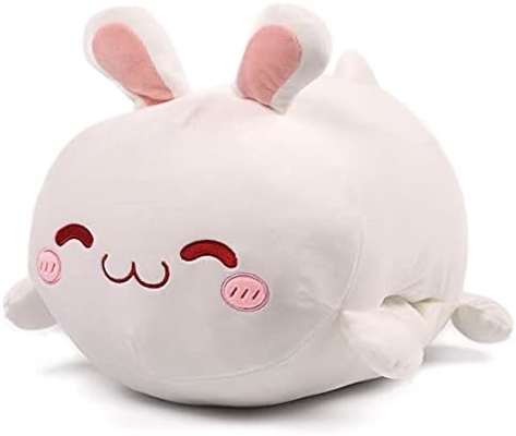 Shiba Inu almohada de peluche animal relleno lindo juguete de peluche animé chorreante Corgi Plushie Fluffy Kawaii almohada de abrazo suave