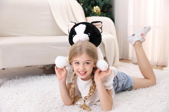 27 pulgadas gatos con peso de animales de peluche, acurrucado gatos con peso de peluche almohada gigante peluche regalo ideal para adultos y niños
