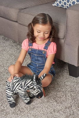 República Salvaje cebra Plush, animal de peluche, juguete de peluche, regalos para niños, abrazos 12 pulgadas, multicolor