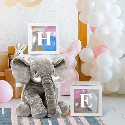 El elefante relleno de peluche juguete de animales 24 pulgadas