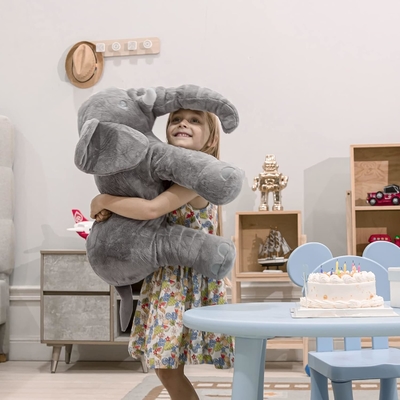 El elefante relleno de peluche juguete de animales 24 pulgadas