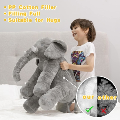 El elefante relleno de peluche juguete de animales 24 pulgadas