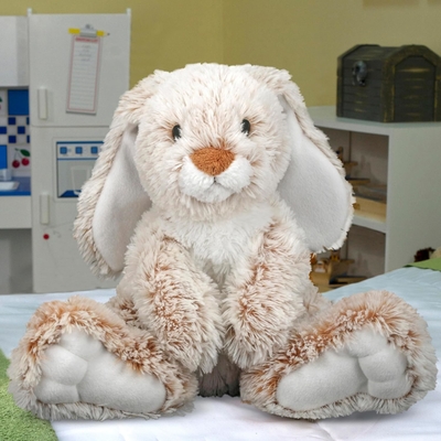 Melissa y Doug Burrow Conejo Conejo Animal relleno (9 pulgadas)