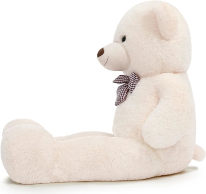Misscindy Gigante Oso de peluche de peluche animales rellenos para novia o niños 47 pulgadas, (Blanco)