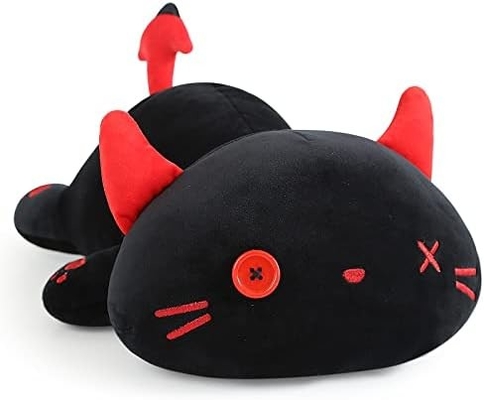Onsoyours lindo gatito juguete de peluche de 25,5&quot; animal relleno mascota de gato anime suave gato almohada de peluche grande para niños (blanco A, 25.5