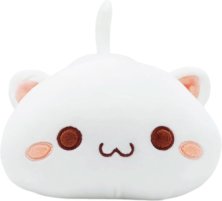 Onsoyours lindo gatito juguete de peluche de 25,5&quot; animal relleno mascota de gato anime suave gato almohada de peluche grande para niños (blanco A, 25.5