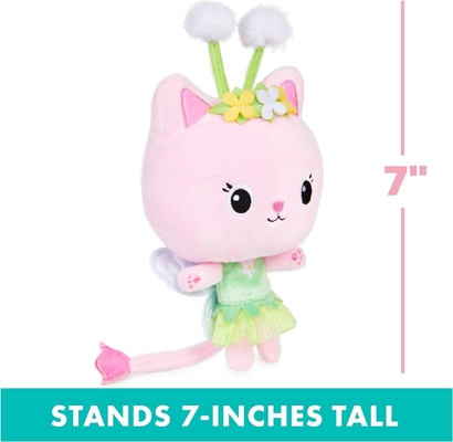 Gabby's Dollhouse, juguete de peluche de peluche de 7 pulgadas para niños de 3 años o más