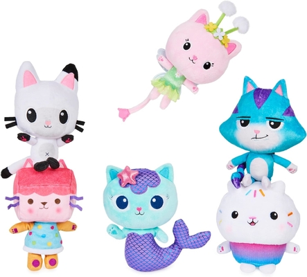 Gabby's Dollhouse, juguete de peluche de peluche de 7 pulgadas para niños de 3 años o más
