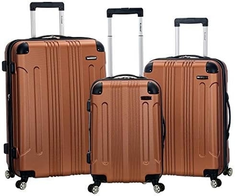 El equipaje se expande con ruedas giratorias, multicolor, de 20 pulgadas