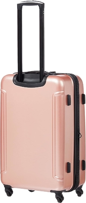 Moonlight Hardside equipaje expandible con ruedas giratorias, oro rosa, comprobado-medio de 24 pulgadas
