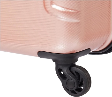 Moonlight Hardside equipaje expandible con ruedas giratorias, oro rosa, comprobado-medio de 24 pulgadas