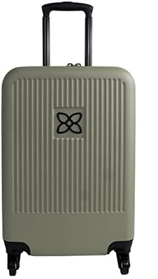Equipaje de viaje de 22 pulgadas, equipaje duradero de cáscara dura, equipaje rodante ligero para mujeres, equipaje de mano
