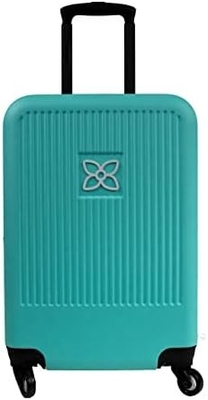 Equipaje de viaje de 22 pulgadas, equipaje duradero de cáscara dura, equipaje rodante ligero para mujeres, equipaje de mano