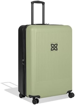 Equipaje de viaje de 22 pulgadas, equipaje duradero de cáscara dura, equipaje rodante ligero para mujeres, equipaje de mano