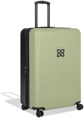 Maleta duradera con panel de compresión exterior de malla anti-aplastamiento y correa de compresión diseñada para viajes sin complicaciones