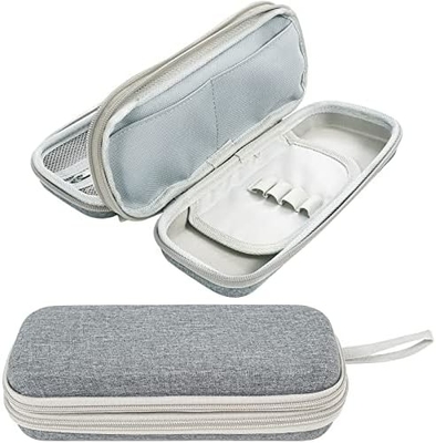 ProCase Casilla de lápiz de bolígrafo, EVA de 2 capas de cerradura Bolsa de lápiz de bolígrafo Bolsa de gran capacidad Organizador de almacenamiento de papelería para la escuela