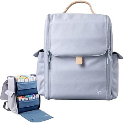 Almacenamiento Bolso para bolígrafos de marcador Pincelas de lápiz de colorear Libros Arte y artesanía Suministros Herramientas Cosméticos, hasta 130 bolígrafos