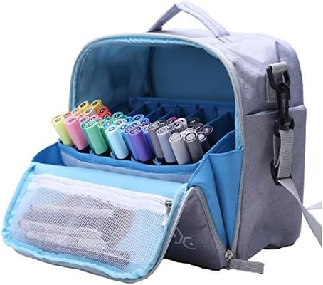 Almacenamiento Bolso para bolígrafos de marcador Pincelas de lápiz de colorear Libros Arte y artesanía Suministros Herramientas Cosméticos, hasta 130 bolígrafos